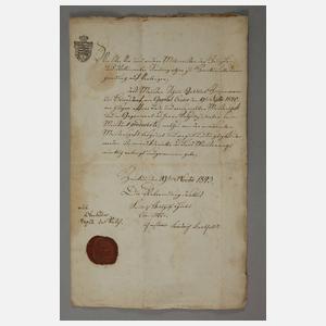 Konvolut historische Dokumente