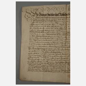 Konvolut historische Dokumente