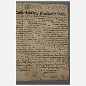 Konvolut historische Dokumente