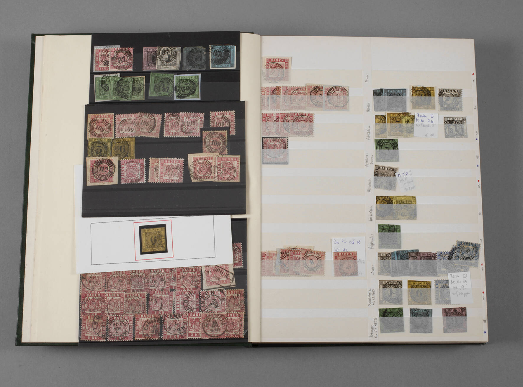 Briefmarkensammlung Altdeutschland Baden