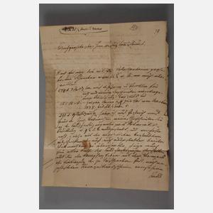 Belege Vorphilatelie