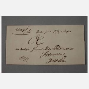 Belege Vorphilatelie