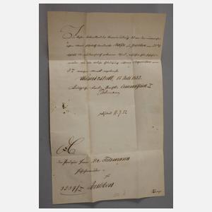 Belege Vorphilatelie