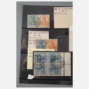 Deutsches Reich Zusammendrucke