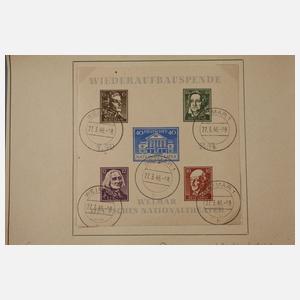 SBZ, Weimar, Mecklenburg, Leipzig