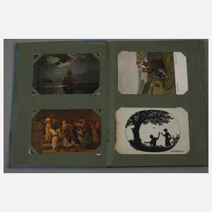 Postkartenalbum Kunst und Kitsch