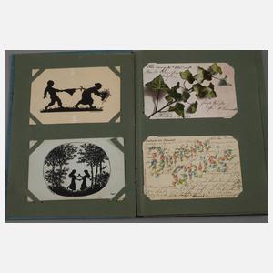 Postkartenalbum Kunst und Kitsch