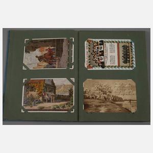 Postkartenalbum Kunst und Kitsch