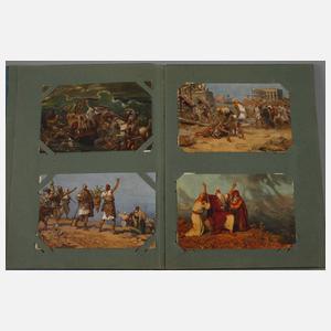 Postkartenalbum Kunst und Kitsch