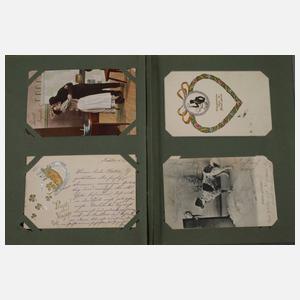 Postkartenalbum Kunst und Kitsch