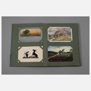 Postkartenalbum Kunst und Kitsch