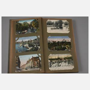 Ansichtskartenalbum Hamburg