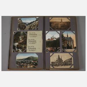 Ansichtskartenalbum Mitteldeutschland