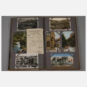 Ansichtskartenalbum Mitteldeutschland