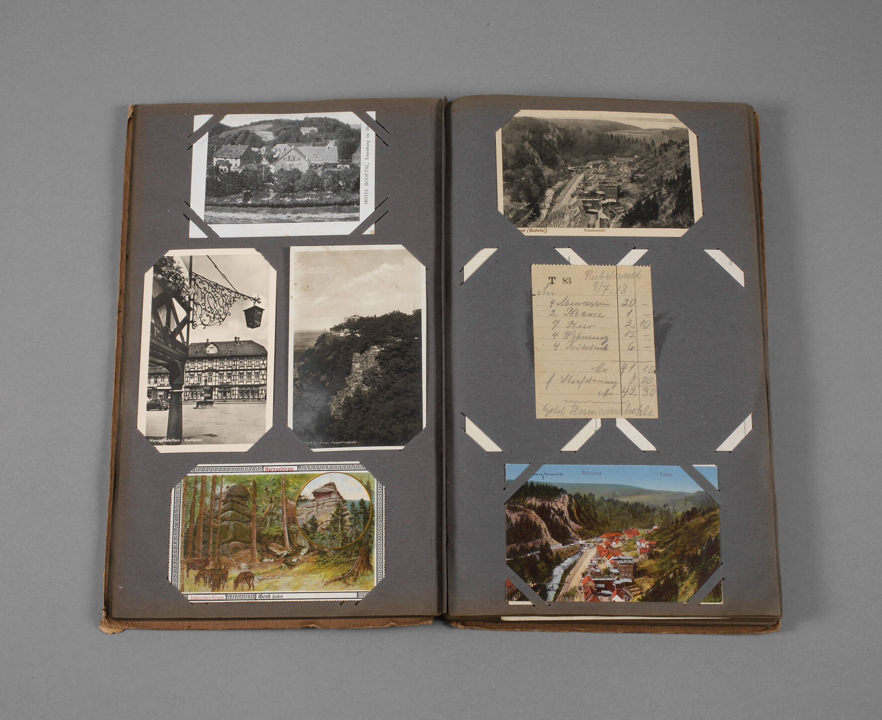 Ansichtskartenalbum Mitteldeutschland