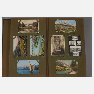 Ansichtskartenalbum Europa