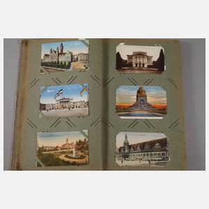 Ansichtskartenalbum Leipzig und Dresden