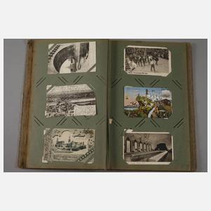 Ansichtskartenalbum Leipzig und Dresden