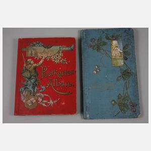 Zwei Ansichtskartenalben Köln, Düsseldorf