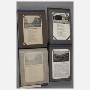 Zwei Alben Liederkarten