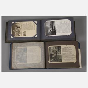 Zwei Alben Liederkarten