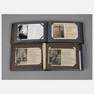 Zwei Alben Liederkarten