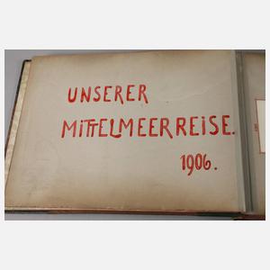 Fotoalbum einer Mittelmeerreise 1906