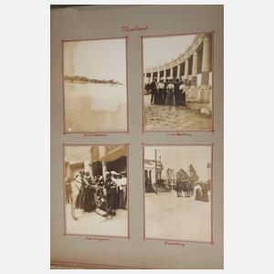 Fotoalbum einer Mittelmeerreise 1906