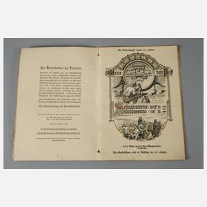 Weinkarte aus dem Ratskeller Plauen