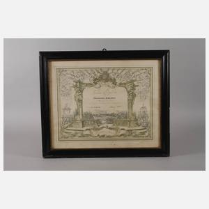 Ehrendiplom Villeroy und Boch