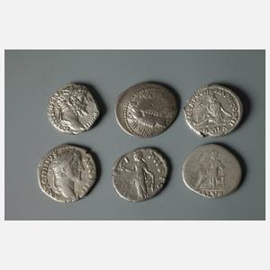 Konvolut römische Silbermünzen