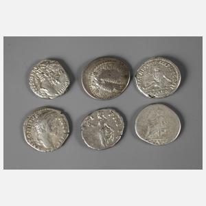 Konvolut römische Silbermünzen