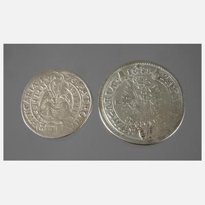 Zwei Münzen Ungarn