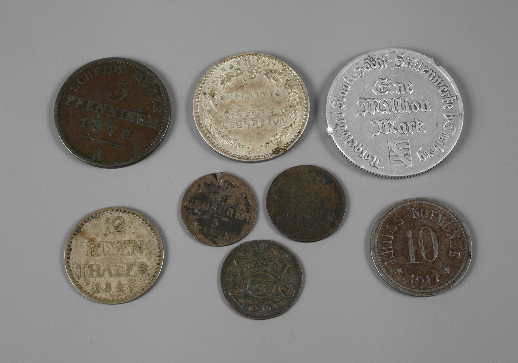 Konvolut deutsche Kleinmünzen
