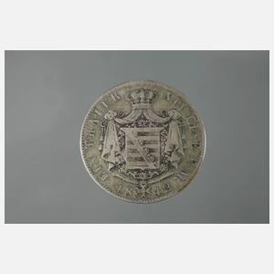 Ein Taler Sachsen Coburg Gotha