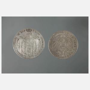 Zwei Münzen Preußen