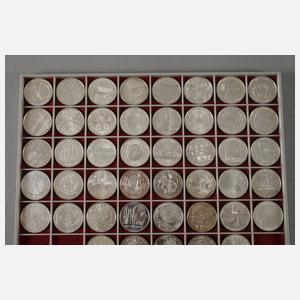 Sammlung 10 Euro-Gedenkmünzen