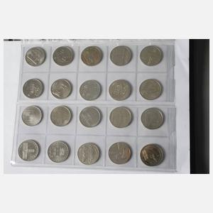 Konvolut Münzen DDR