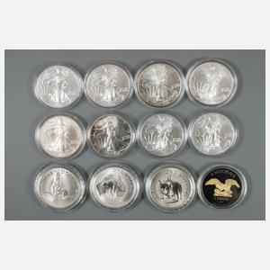 Posten Dollar, Silberunzen