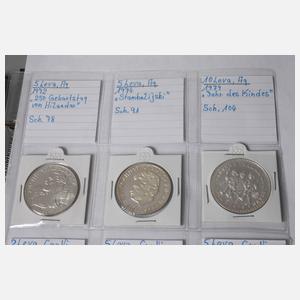 Münzsammlung Bulgarien, Jugoslawien, Griechenland