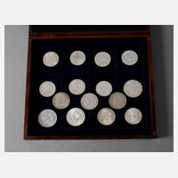 Konvolut Silbermünzen111
