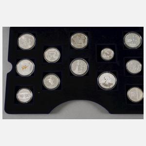 Sammlung Silber Euros