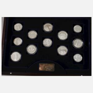 Sammlung Silber Euros