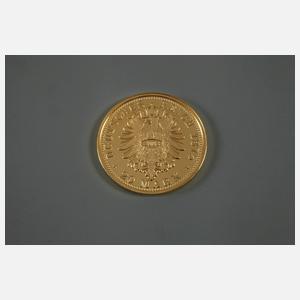 Goldprägung Reuß ä. L.