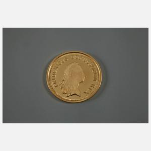 Goldprägung Preußen