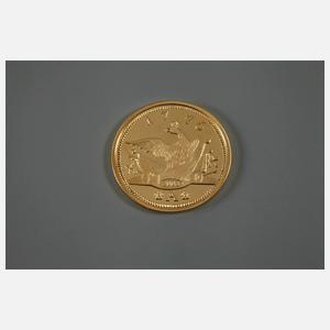 Goldprägung Preußen