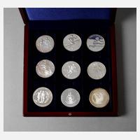 Konvolut Silbermünzen Olympiade 1992111