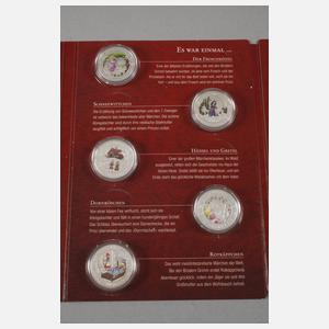 Silbermedaillen Deutsche Märchen