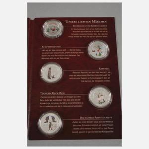 Silbermedaillen Deutsche Märchen
