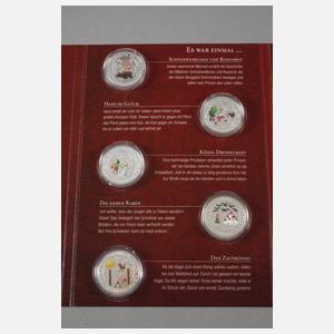 Silbermedaillen Deutsche Märchen